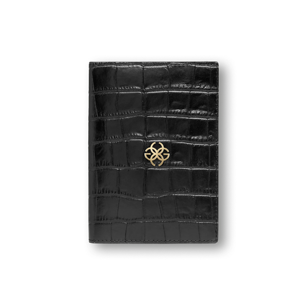 Passport holder / Croco Embossed