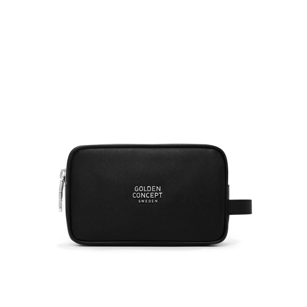 Toiletry Bag / Saffiano Leather - Small