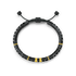 Golden Concept - Aluminum Premium Bracelet Jet Black and Modena Yellow
