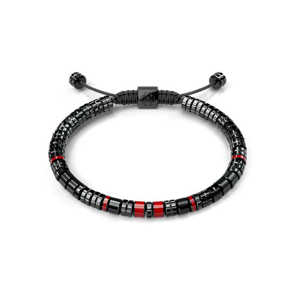 Bracelet / EV - Black - Rosso Corsa