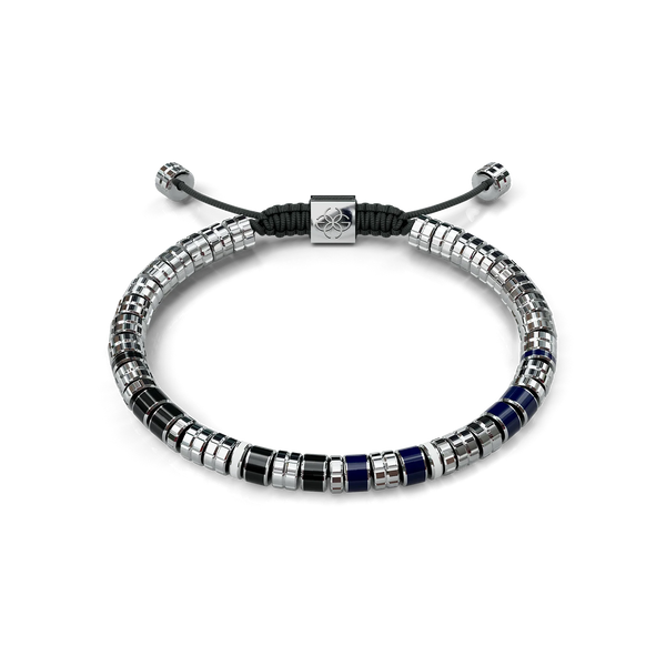 Golden Concept - Premium Bracelet Silver - Black - Blue