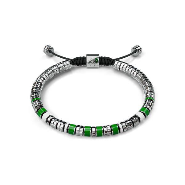 Golden Concept - Premium Bracelet Silver - Green - White