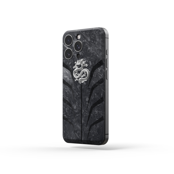 iPhone Case / RSC16 Silver Dragon - Magnetic