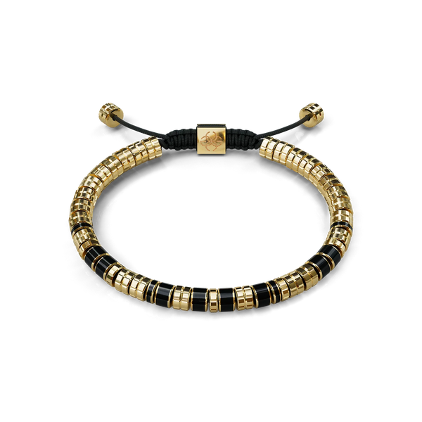 Bracelet / EV - Gold - Black