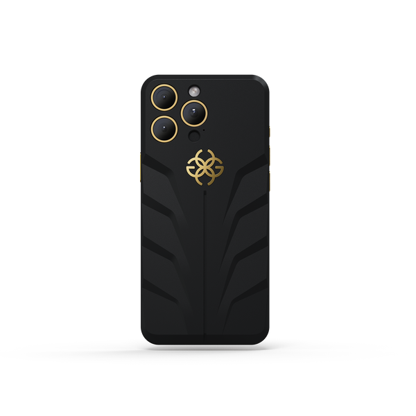 iPhone Case / RSR16 Onyx Black - Magnetic Gold
