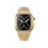 Evening edition - Apple watch 45 mm - Golden Concept Apple Watch Cases - 18k gold and Swarovski crystal adorned watch case