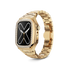 Evening edition - Apple watch 45 mm - Golden Concept Apple Watch Cases - 18k gold and Swarovski crystal adorned watch case