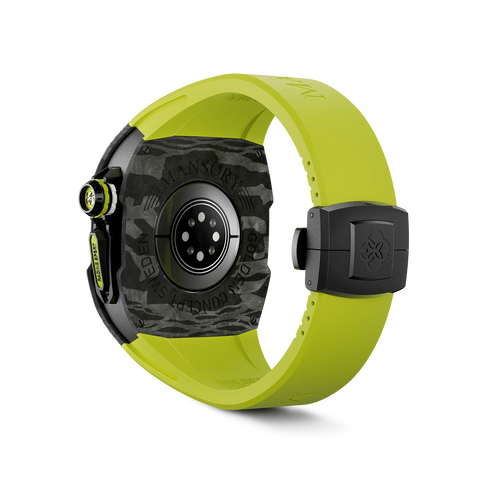 Golden Concept - Apple Watch Case - Mansory - Lime Green 45 mm