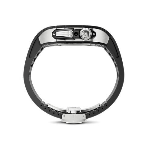 Racing Sport Collection - Raw Titanium - 45 mm - Golden Concept Apple Watch Cases, carbon fiber, apple watch case, titanium and carbon fibre smart watch, premium, durable, scratch-resistant , high quality, luxury