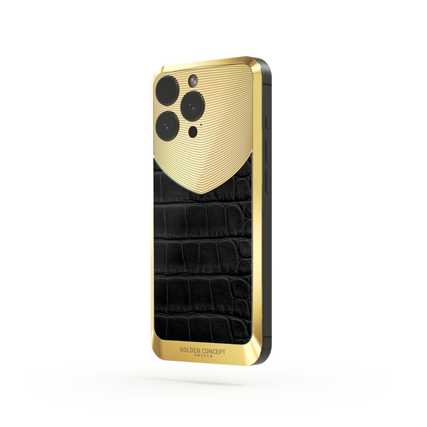 iPhone Case / RST16 - Magnetic Shield Alligator Edition - Black